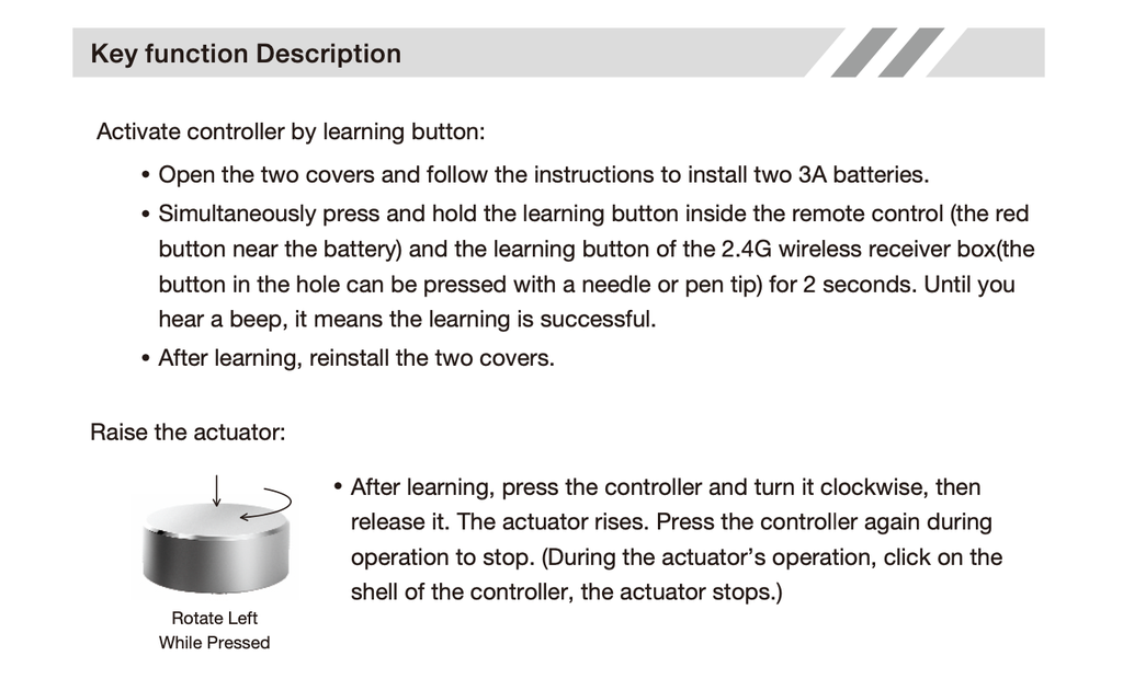 Handset with Wireless Receiver JCHR35R1